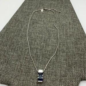 Landau Blue Color Block Necklace